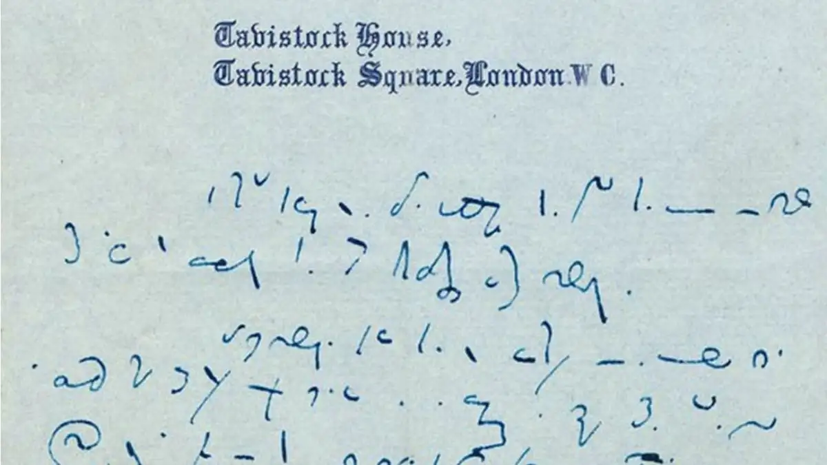 Ofrecen recompensa por descifrar una misteriosa carta de Charles Dickens
