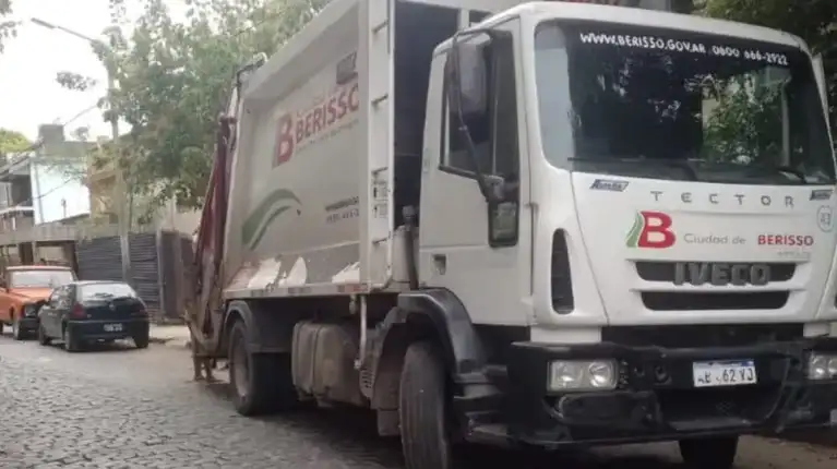 El camionero chocó a su compañero en medio de una recorrida.