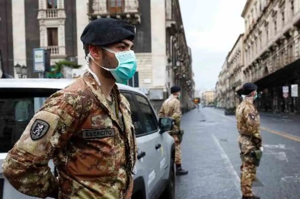 Italia moviliza al Ejército por un nuevo foco de coronavirus en el Sur