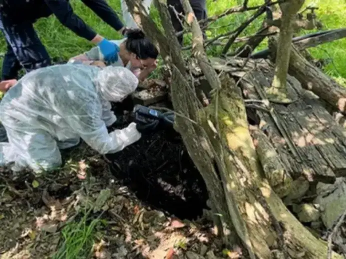 El pozo donde se encontró el cuerpo sin vida de Daiana habría sido arrojado por el ahora detenido, sin participación de más personas.