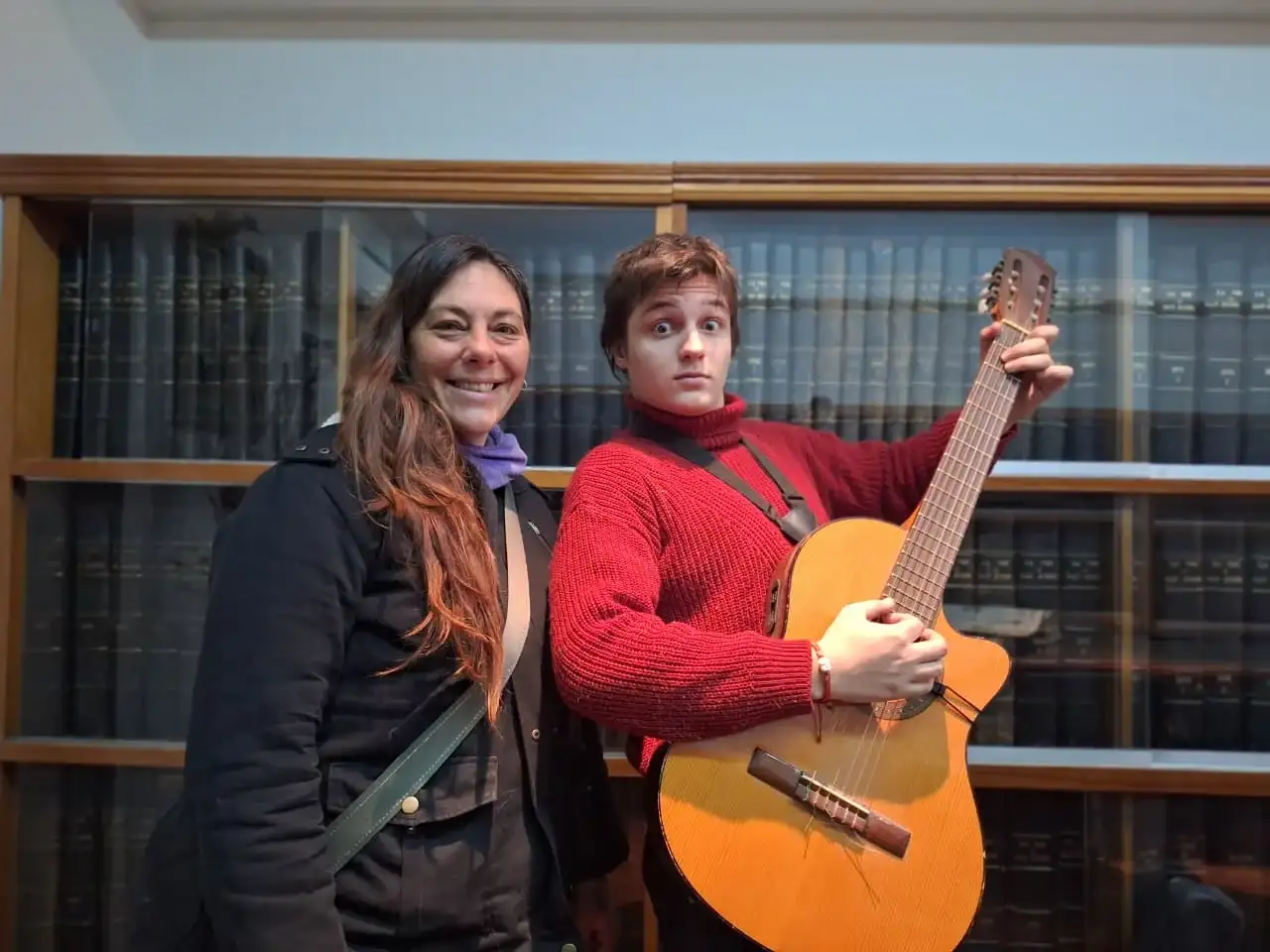Lorena Prigioni y Alejo Tolosa Huegues.