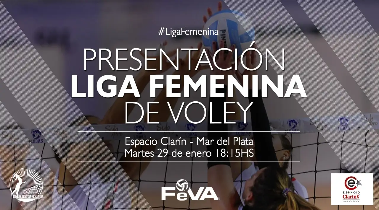 Se presenta en Mar del Plata la Liga Femenina de Voley