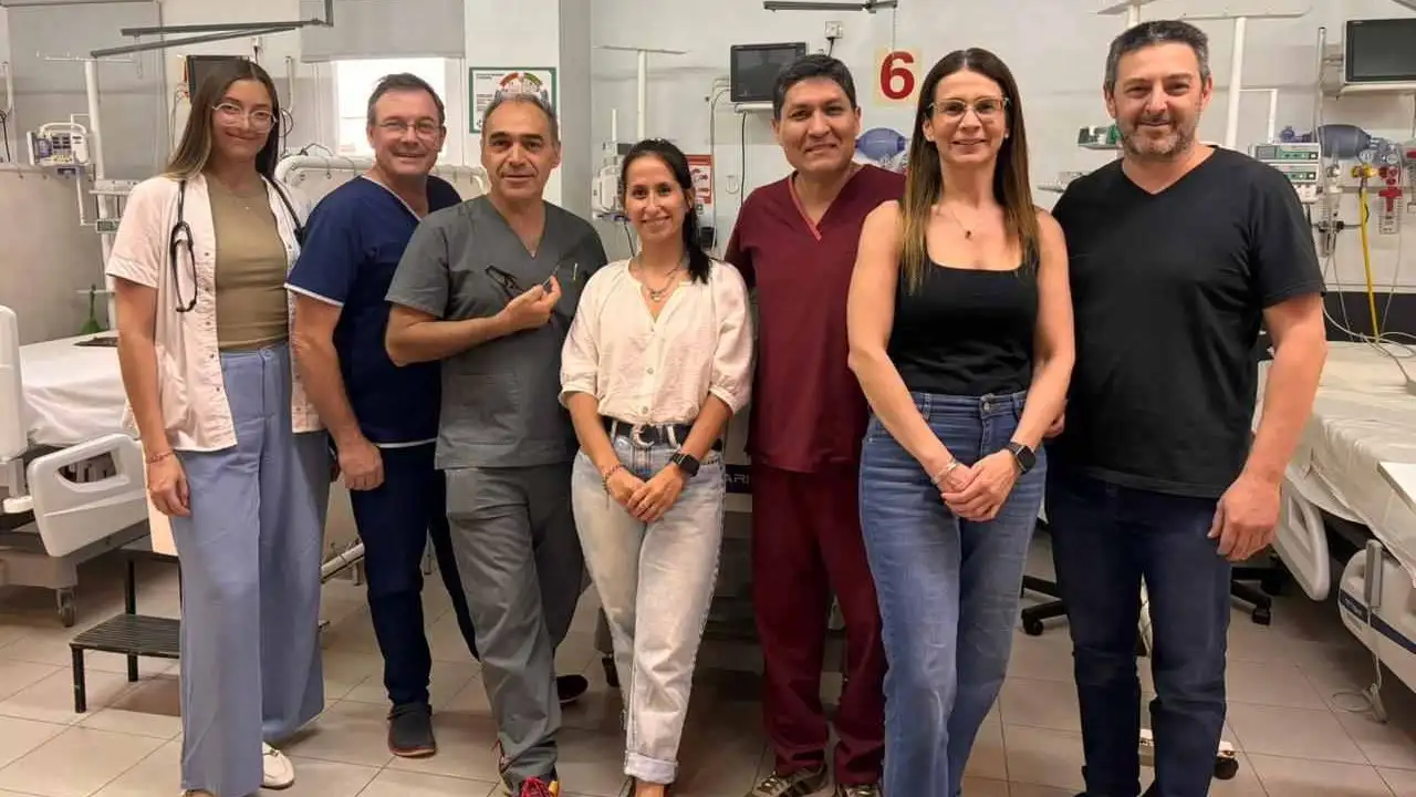 El equipo de terapia intensiva de la Clínica Regional del Este