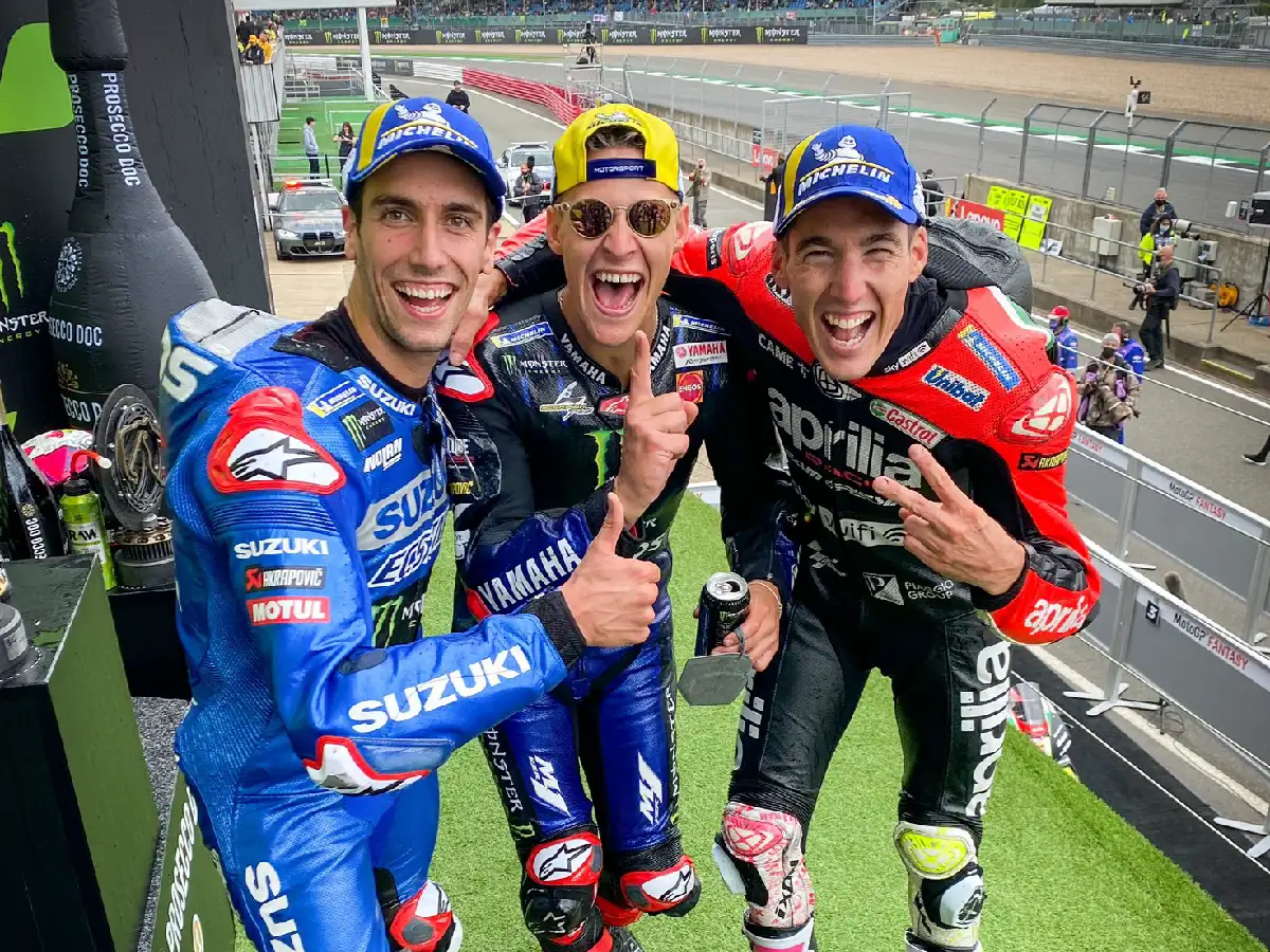 Quartararo se quedó con el triunfo en Silverstone