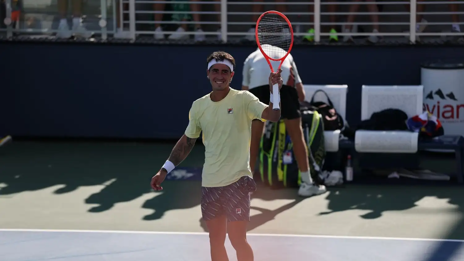 Francisco Comesaña quedó eliminado en el US Open.