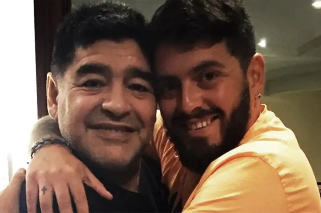 "Me contó que yo era igual a él", reveló Diego Jr.