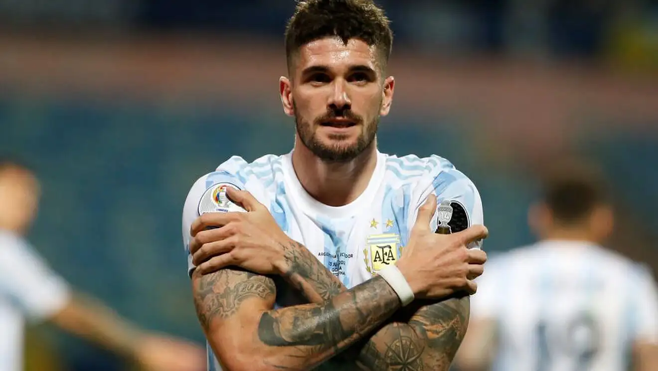 De Paul se mostró ansioso por conocer a sus rivales de Qatar 2022