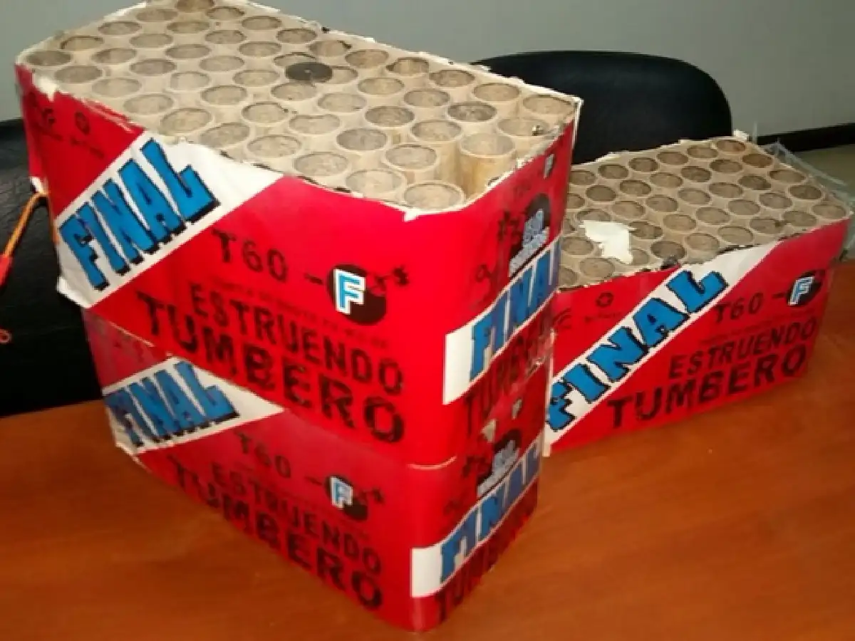 No era un meteorito, era un festejo de cumpleaños.