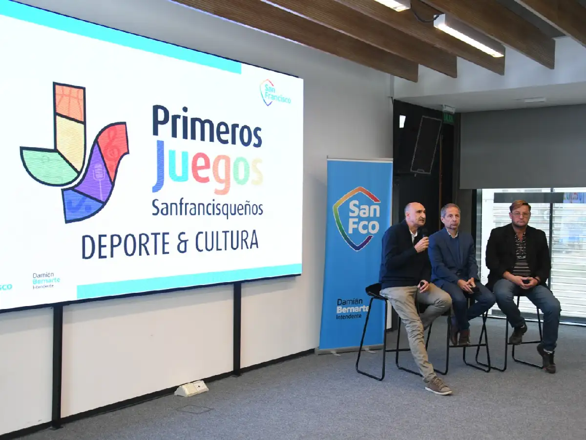 Anunciaron los primeros  “Juegos Sanfrancisqueños, Deporte y Cultura” 