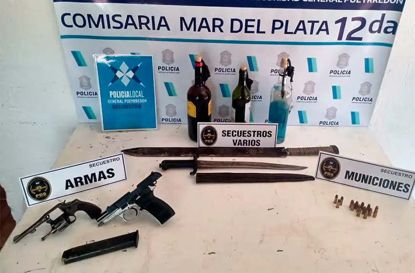 Tiros al aire y bombas molotov: atrapan a un delincuente con frondosos antecedentes que había usurpado una casa
