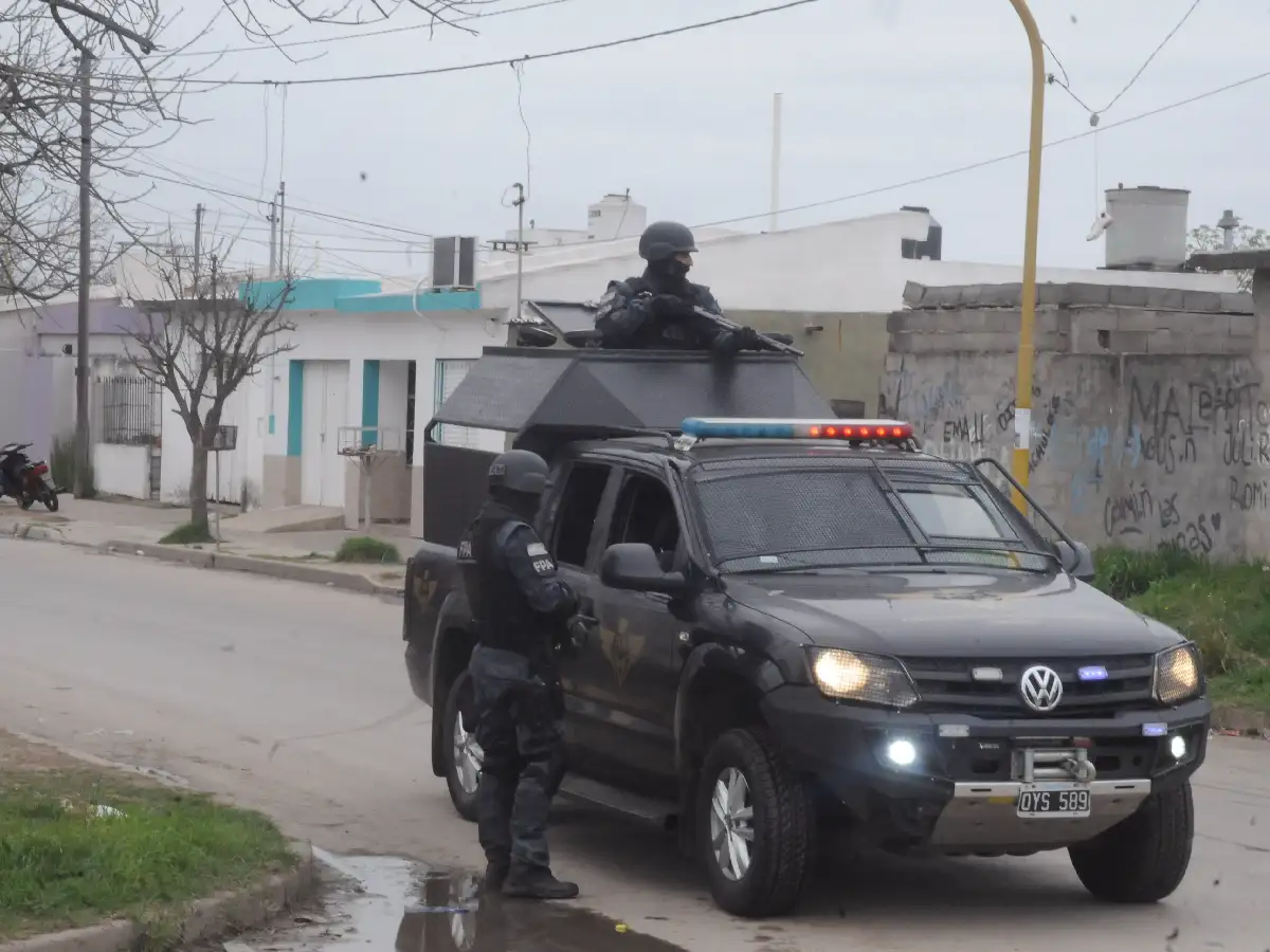 Narco operativo en barrio Parque: dos detenidos 