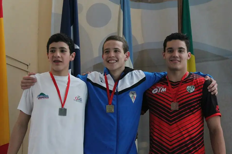La medalla de bronce de Guillermo Souto. 