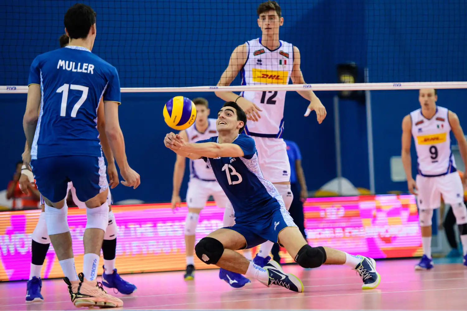 Argentina cayó ante Italia y jugará por el quinto puesto