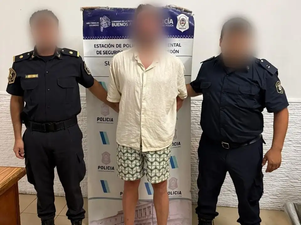 El sujeto fue trasladado a la Unidad Penal N°44 de Batán.
