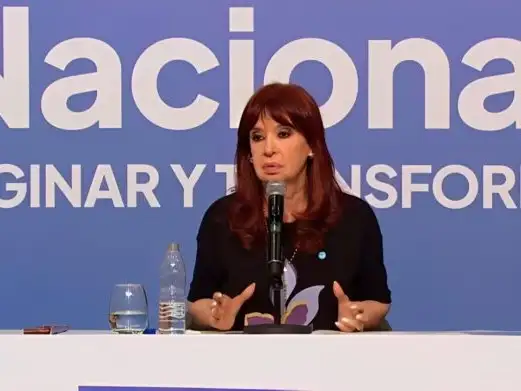 La exmandataria apuntó contra el Congreso de la Nación.