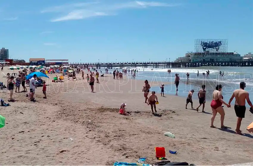 ¡Por fin viernes!: día soleado para disfrutar de Mar del Plata