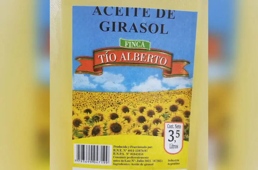 El municipio prohíbe la venta de una marca de aceite de girasol