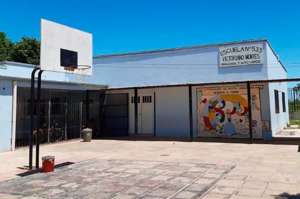 Robaron en la escuela Victoriano Montes de Alto Verde