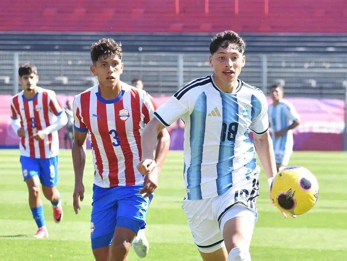 Argentina Sub 19 debutó con derrota ante Paraguay en los Juegos Suramericanos