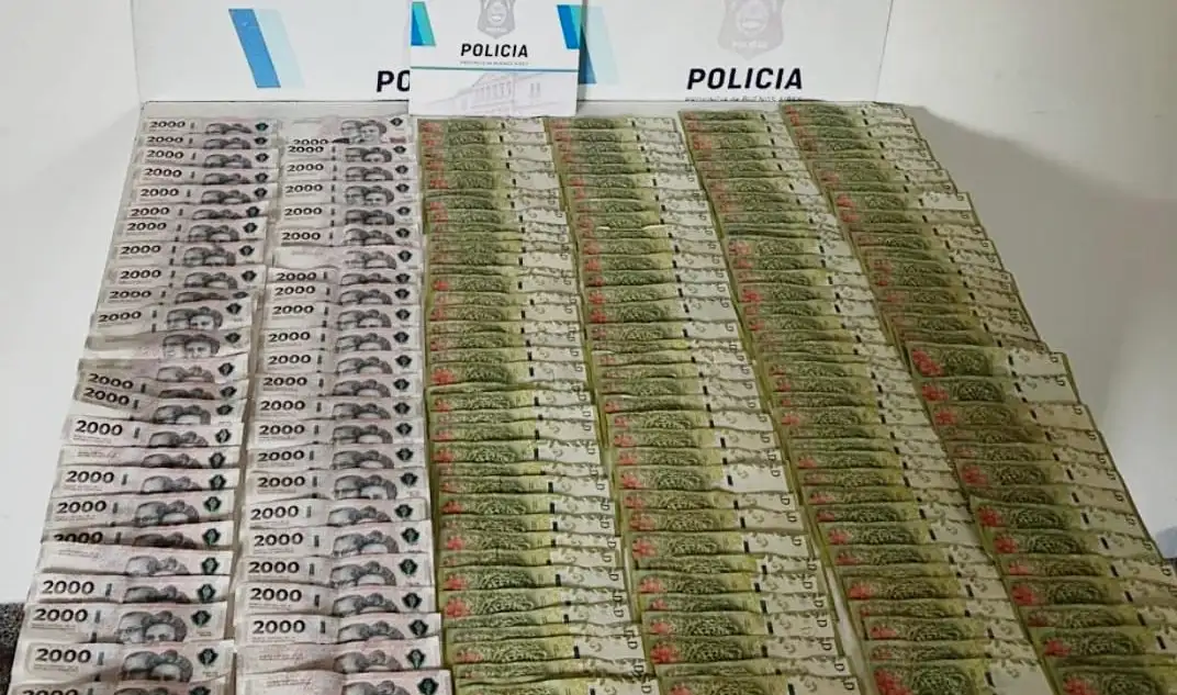 El dinero robado fue encontrado en una casa del barrio López de Gomara.