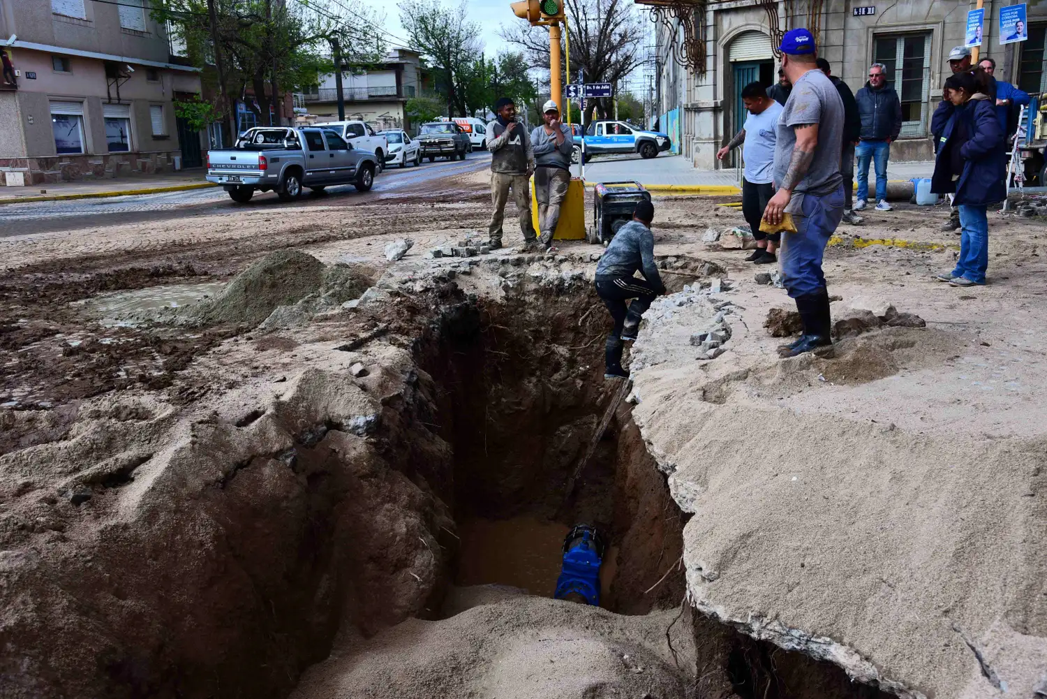 Amos anunció corte general de agua para este miércoles