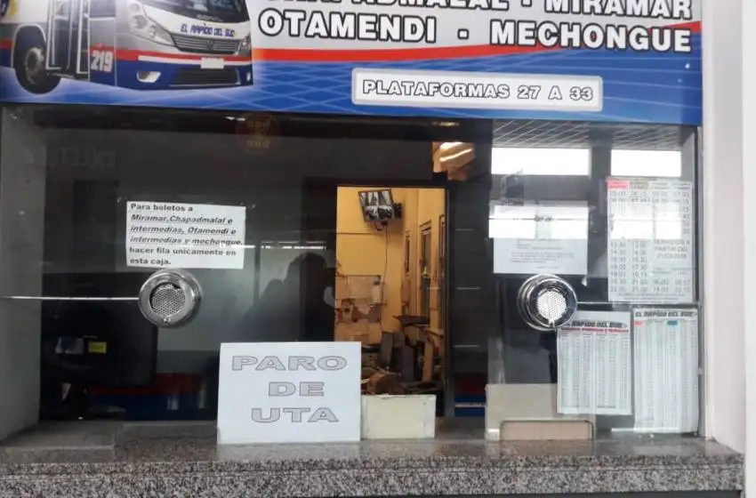 No pagaron los sueldos y paran los choferes en El Rápido del Sud
