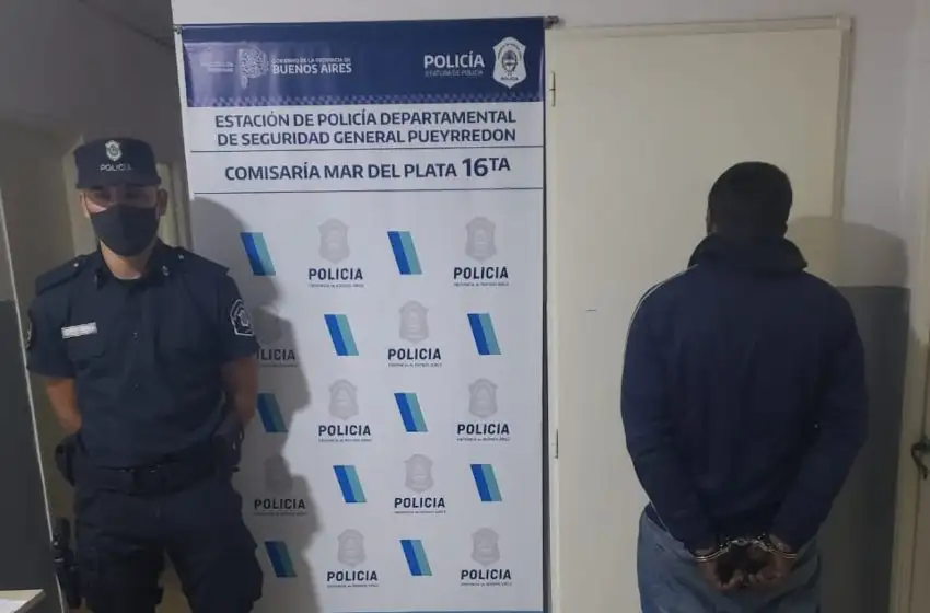 Escaló un portón para robar una carpintería