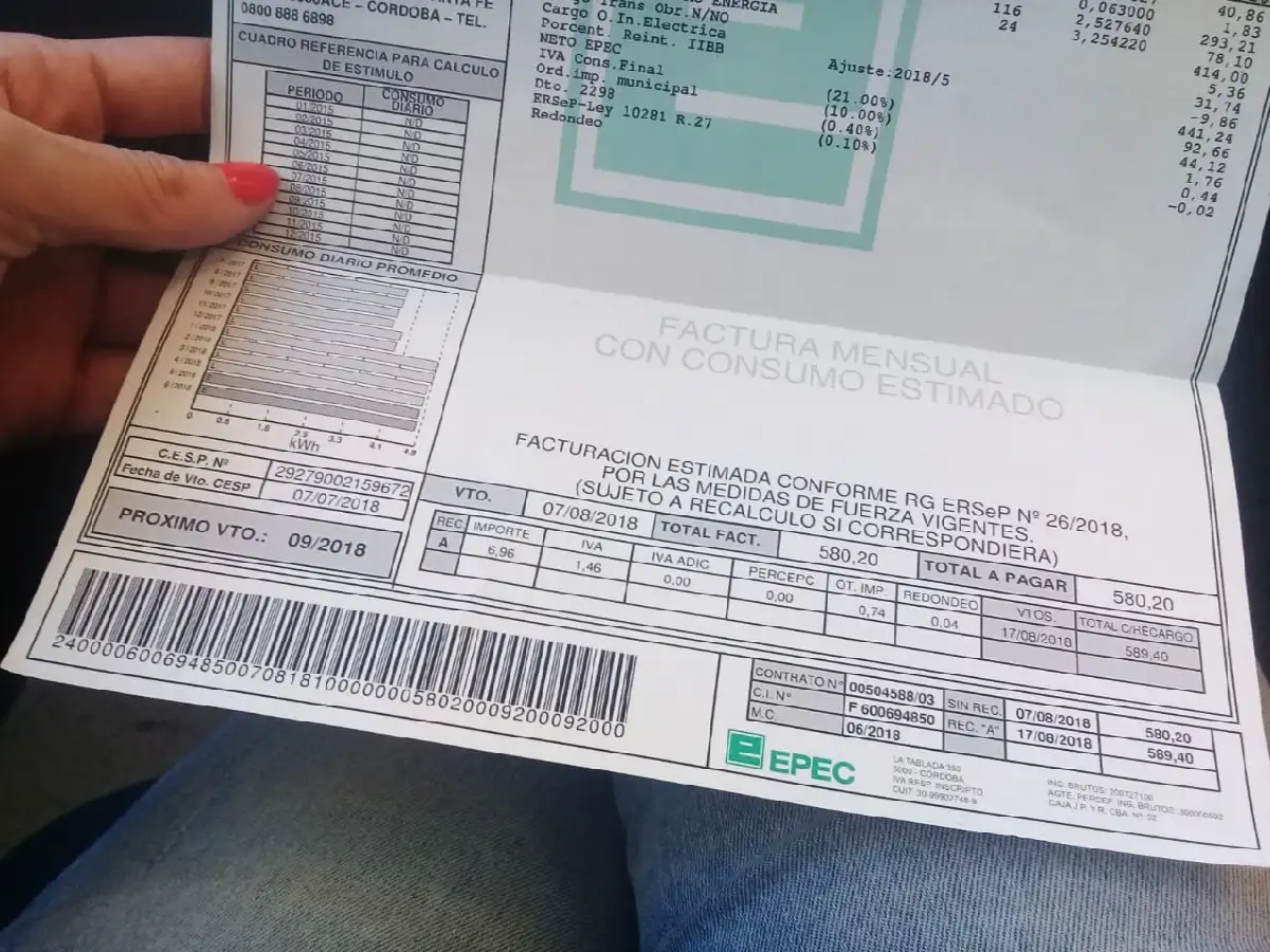 Epec anunció que el aumento del 10,77% impactará a partir de marzo