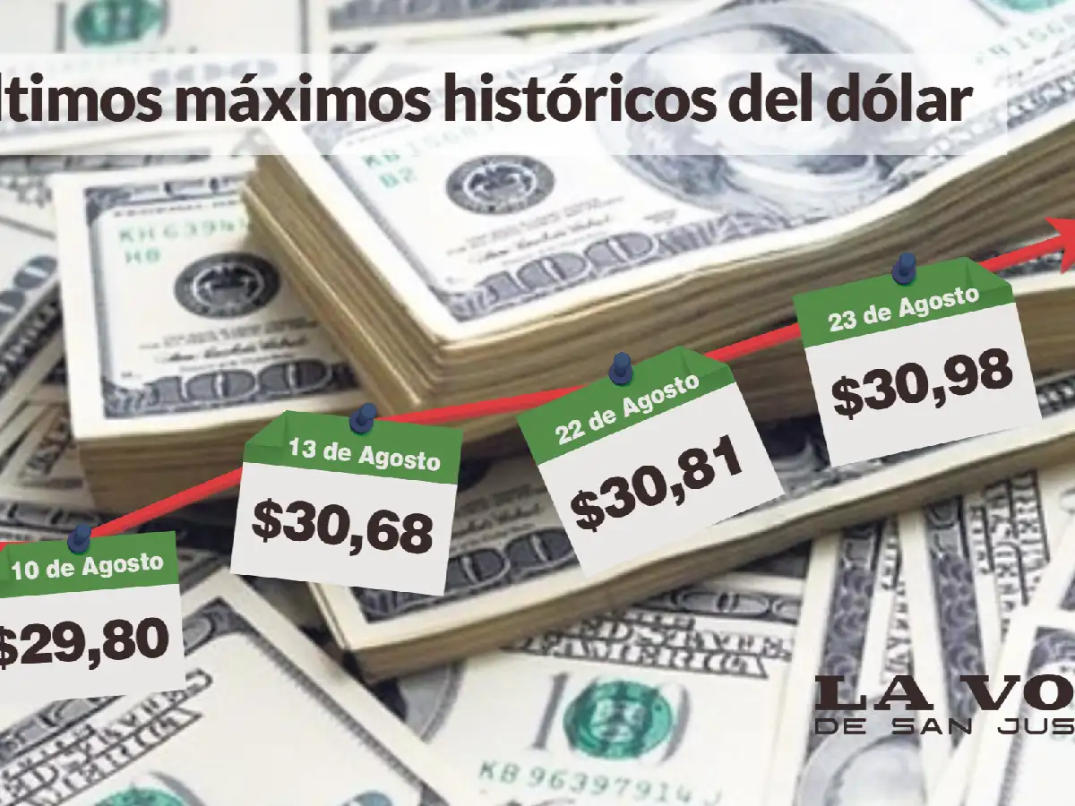 El dólar marcó otro récord y superó los $31 en algunos bancos