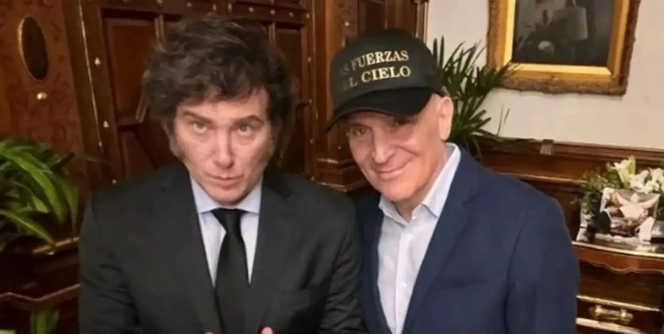 Milei y Espert compartieron un encuentro en Olivos que ratificó la candidatura del diputado. Foto: NA