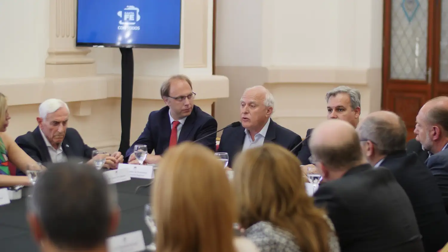 Deuda histórica: Lifschitz se reunió con legisladores nacionales