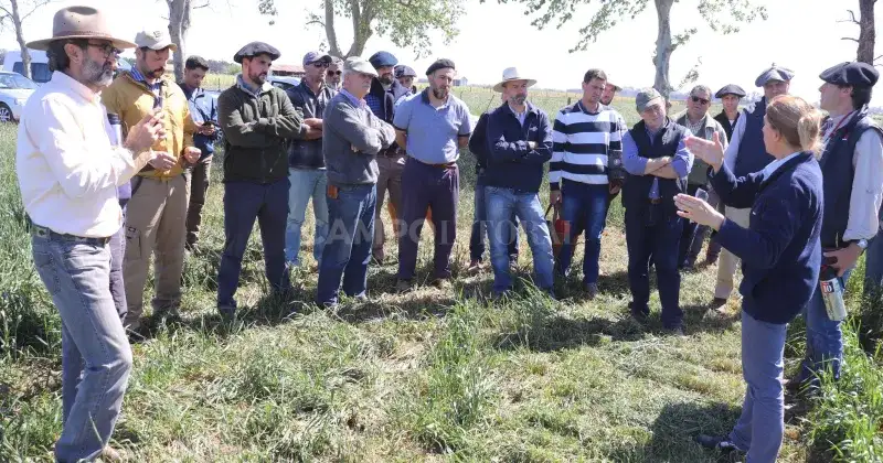 Los visitantes se enriquecieron con conocimientos prácticos y experiencias de agricultores locales.