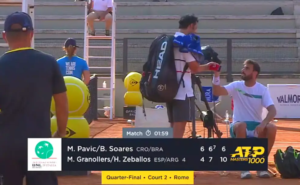 Zeballos es semifinalista en Roma