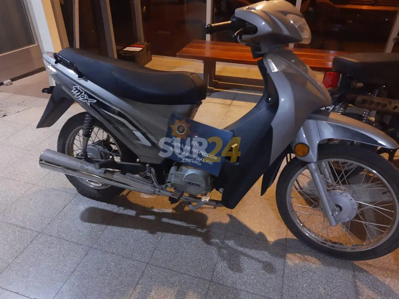 Venado Tuerto: policías recuperan la moto robada en el Hospital Gutiérrez