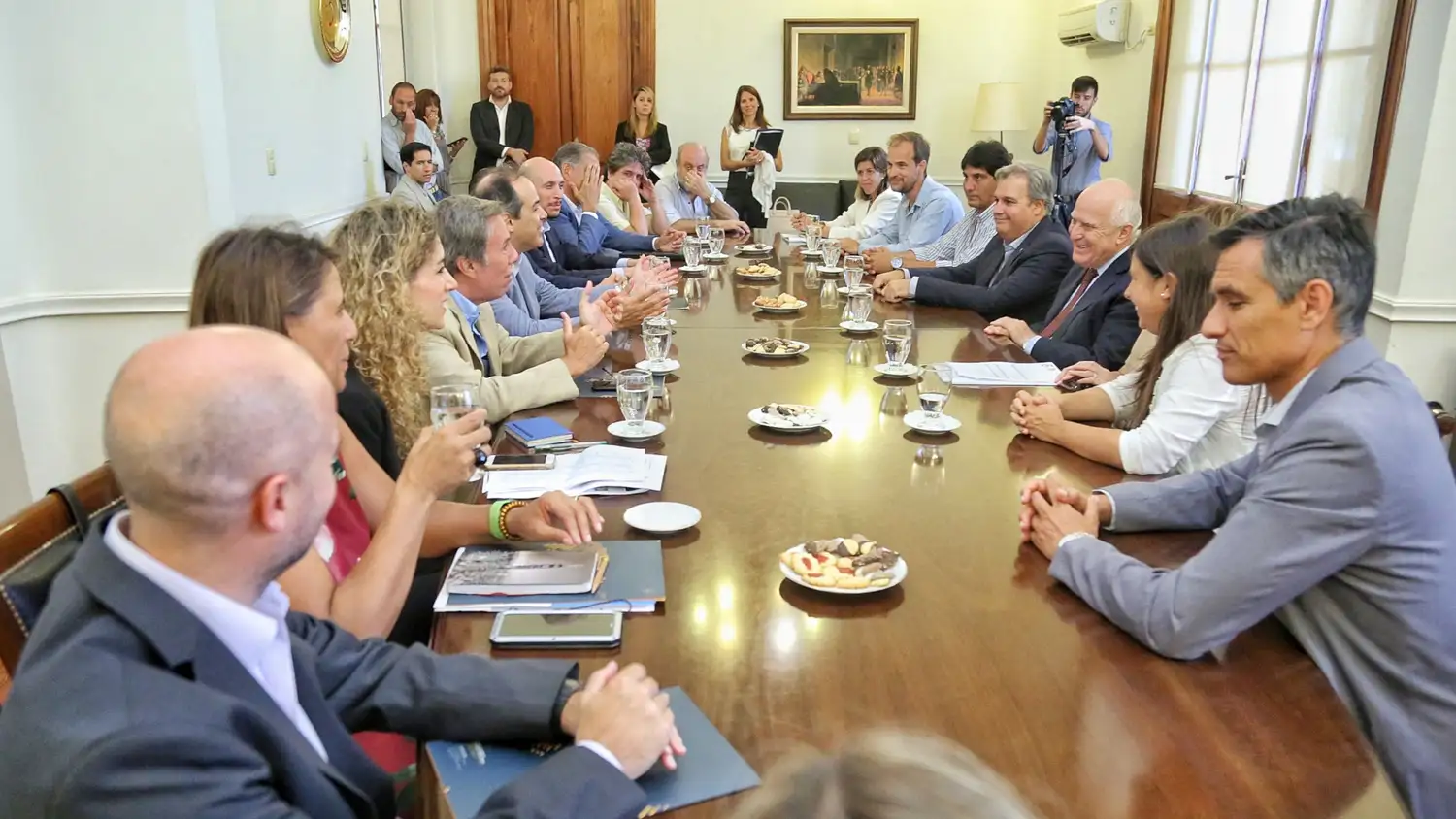 Lifschitz encabezó la reunión organizativa de la Cumbre del Mercosur