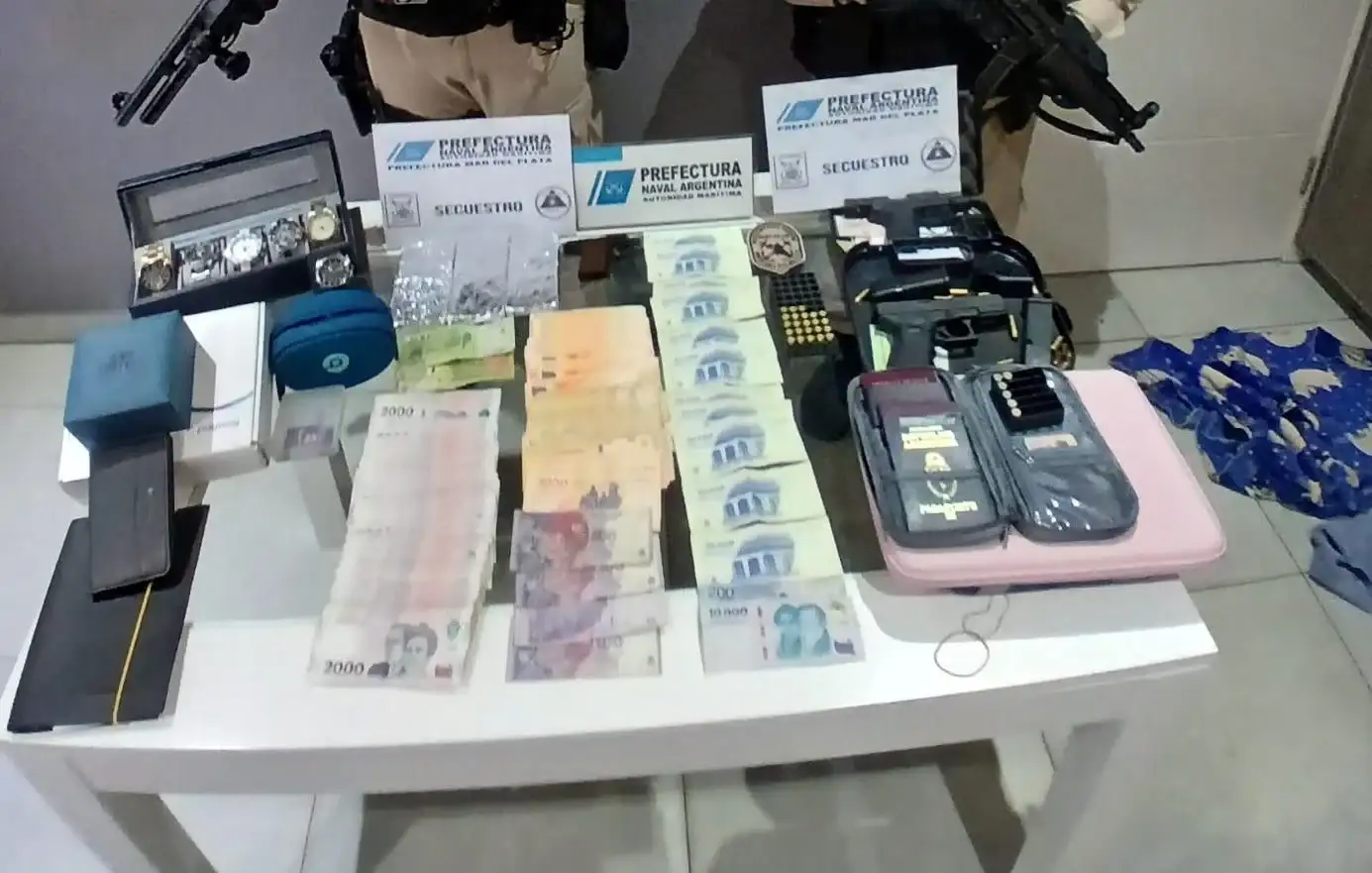 El procedimiento fue llevado adelante por personal de Prefectura Mar del Plata.