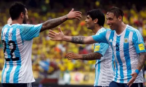 Argentina logró un importante triunfo ante Colombia