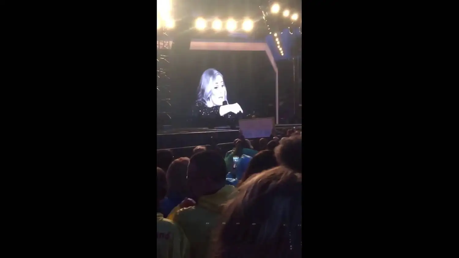 El enojo de Adele con una fan, en pleno concierto