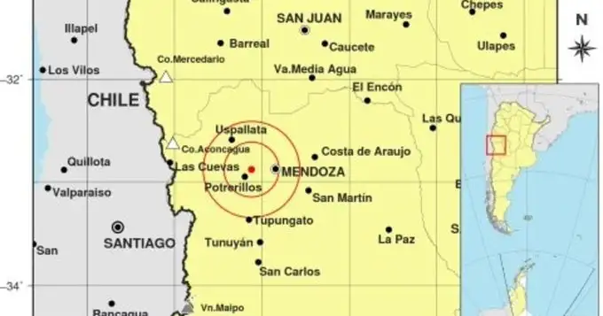 Dos sismos “sacudieron” a Mendoza
