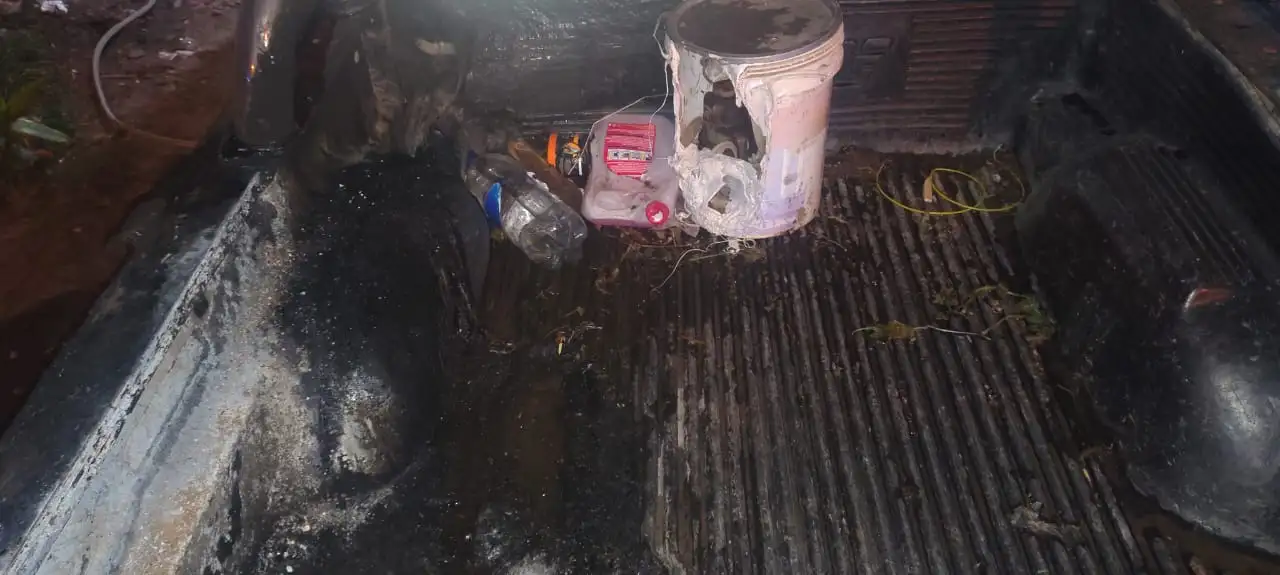 Incendio Camioneta