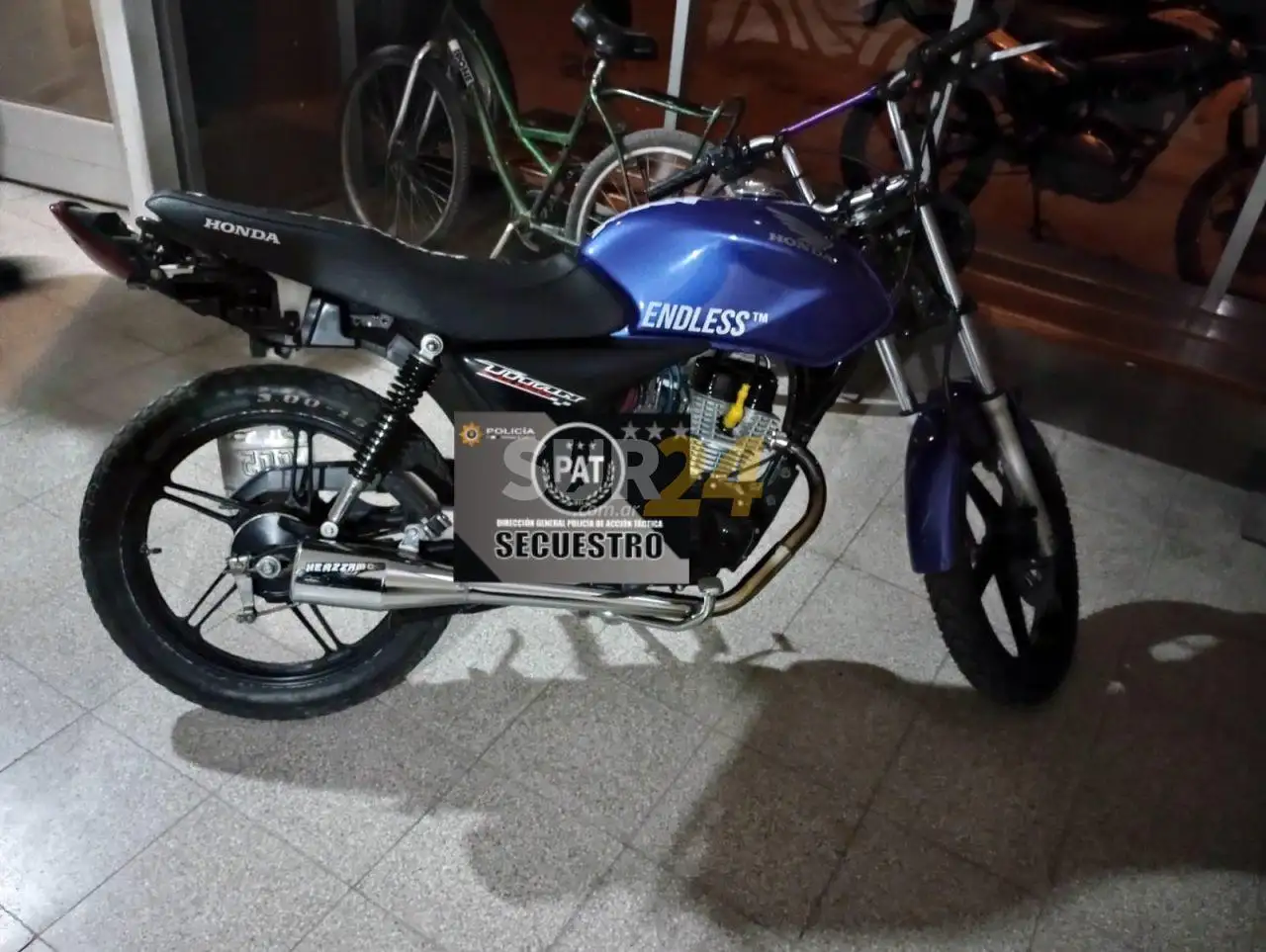 Venado Tuerto: tras una persecución detienen a un motociclista de Murphy
