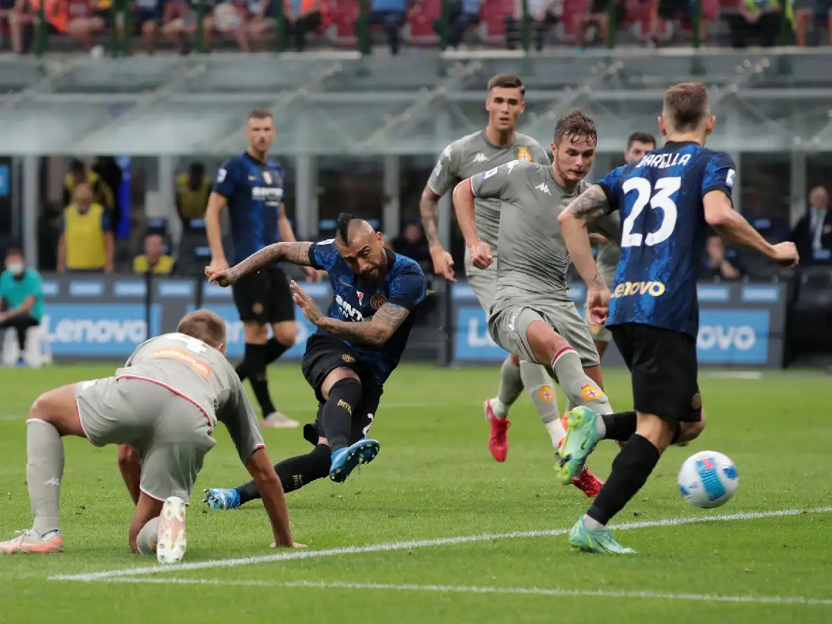 Inter, sin Lautaro, goleó en el inicio de la Serie A 