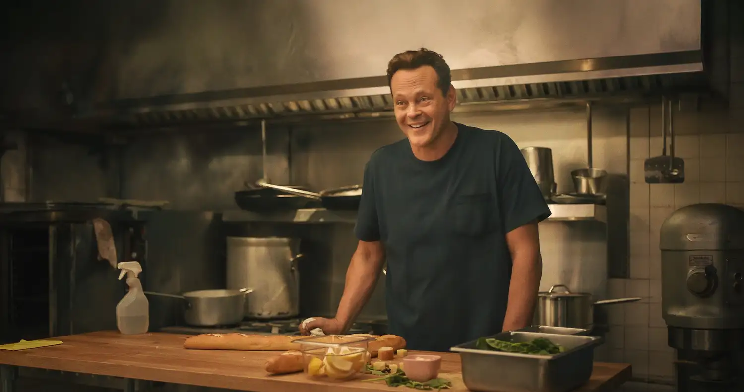 Vince Vaughn protagoniza "Nonnas", disponible en Netflix.