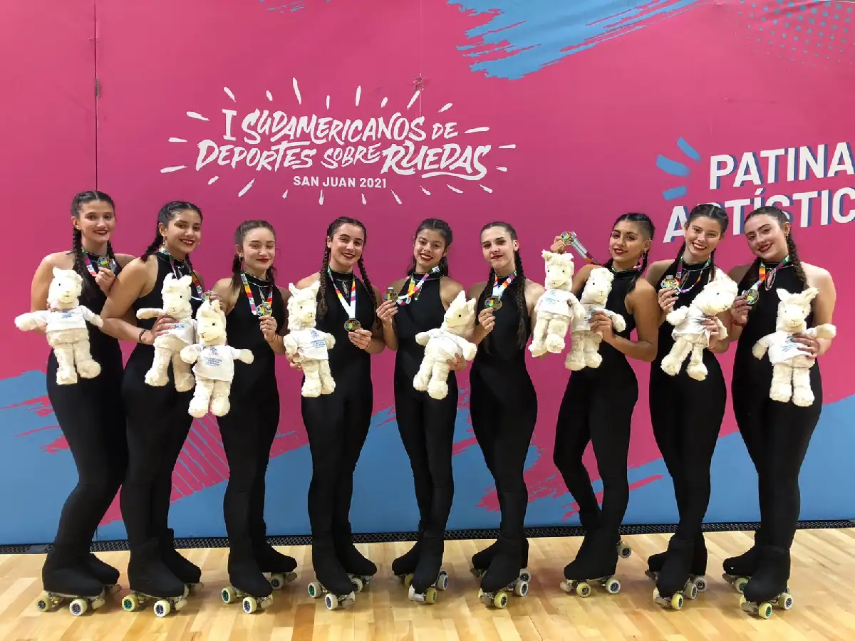 Campeonas sudamericanas en la calle 
