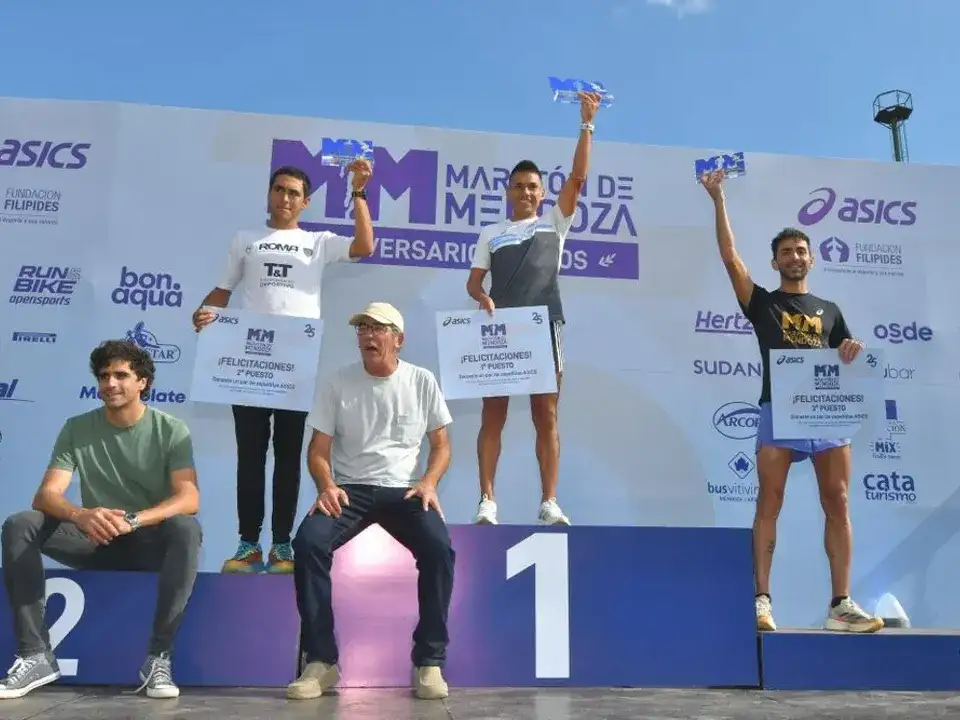 Dos sanfrancisqueños se destacaron en la Maratón Internacional de Mendoza