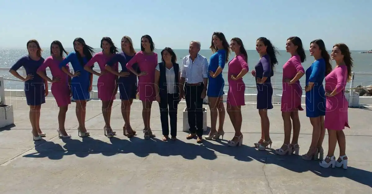 Presentaron a las candidatas a Reina Nacional del Mar