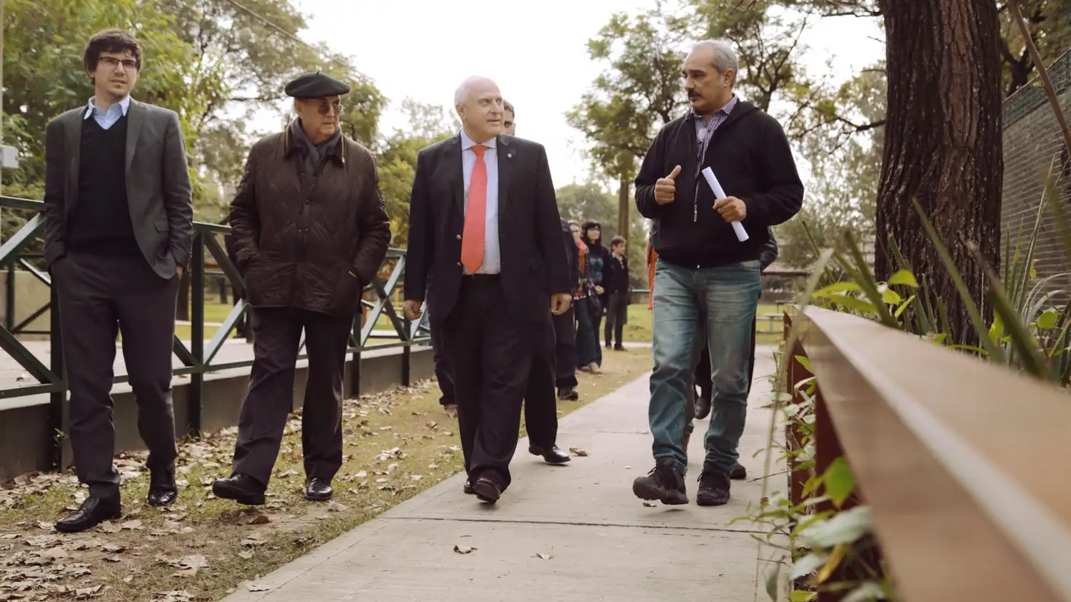 El gobernador recorrió el predio de la Granja La Esmeralda