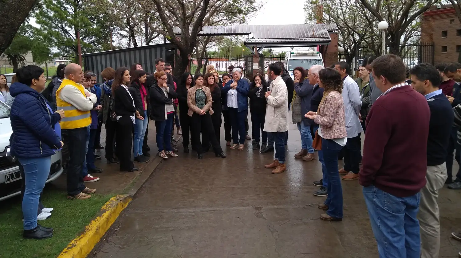 Simulacro de evacuación en el hospital Alassia