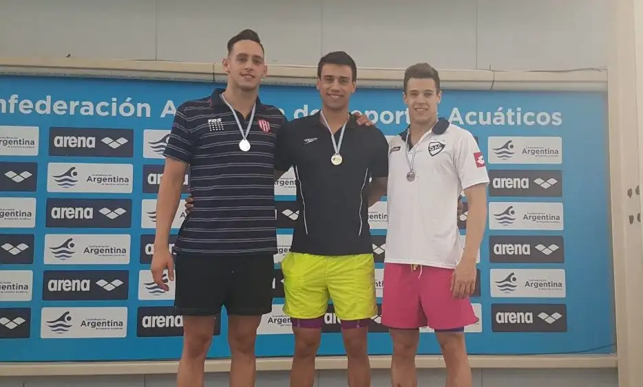El turno de Buscaglia: campeón individual y en postas
