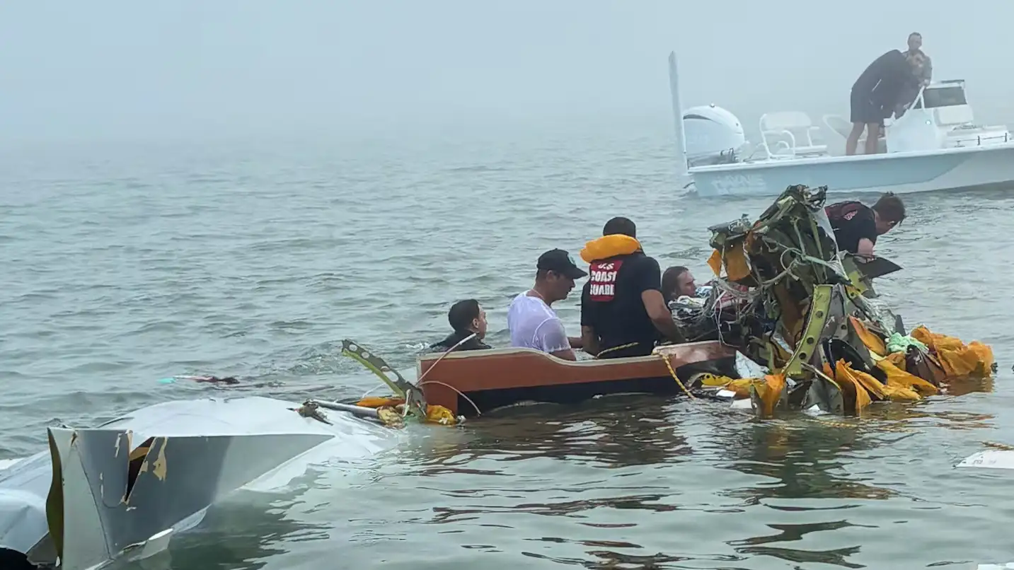 Tragedia en Texas: se estrelló un avión de la Marina mexicana y murieron cinco personas